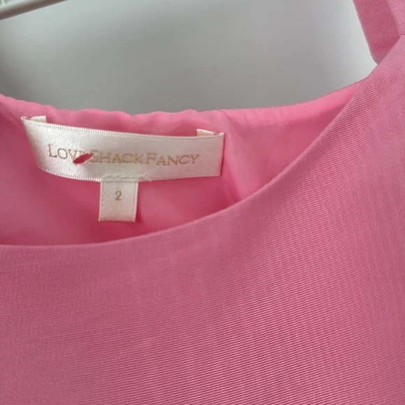 Loveshackfancy Pink Bow Spin Dress - Picture 7 of 7